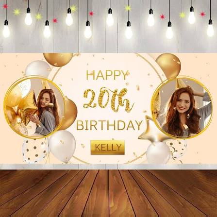 Personalized Birthday Banner