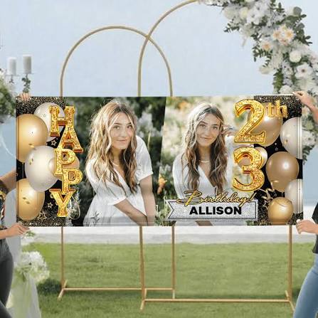 Personalized Birthday Banner